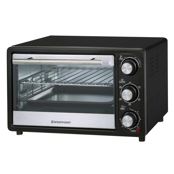 ELECTRIC MINI TOASTER OVEN 16L BLACK 110/60 WESTPOINT Electroménager