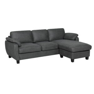 sofa L Bisotec Full gris Electroménager