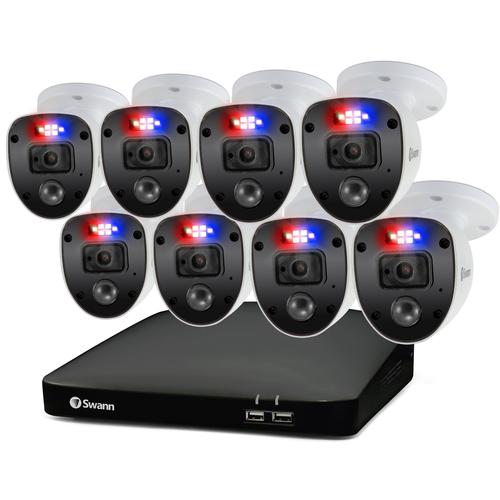 Système de sécurité Swann avec 8 caméras 1080px