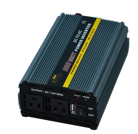 Pc8-800F Power inverter 800w 12v non rechargeable